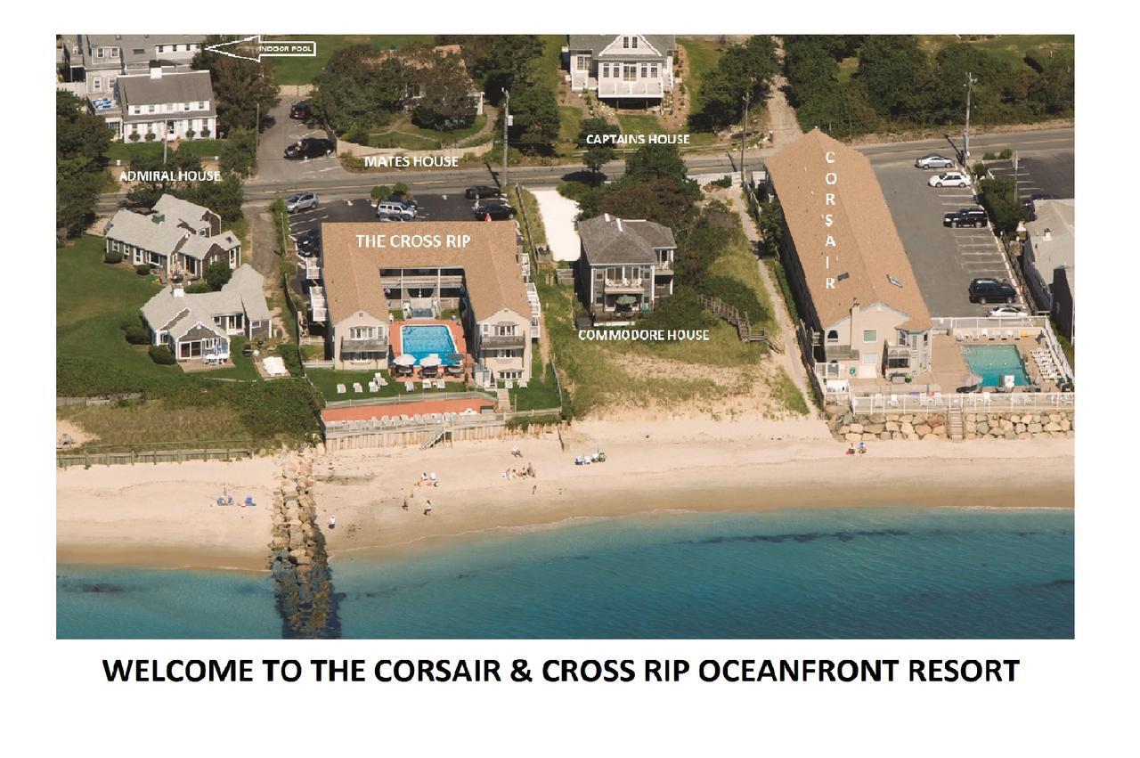 The Corsair & Cross Rip Oceanfront Motel Dennisport Exterior foto